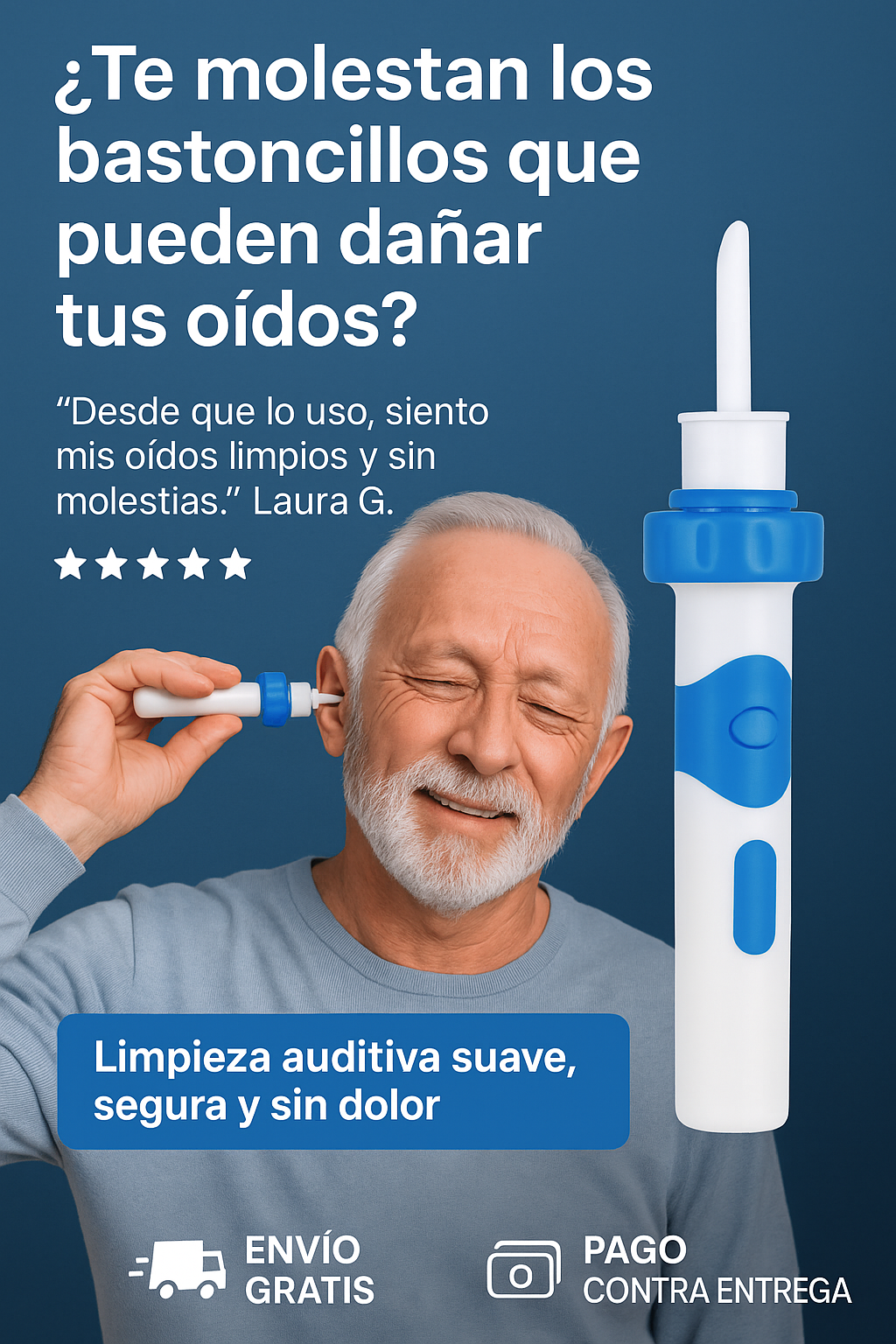 DEOcross C-ears™ – Limpiador de Oídos Seguro
