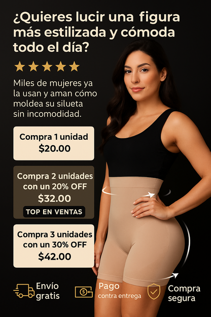 SculptFit™️ - Faja Straples Microfibra